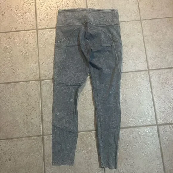 Lululemon fast and free high-rise tight Ice blue C34 - Picture 11 of 13